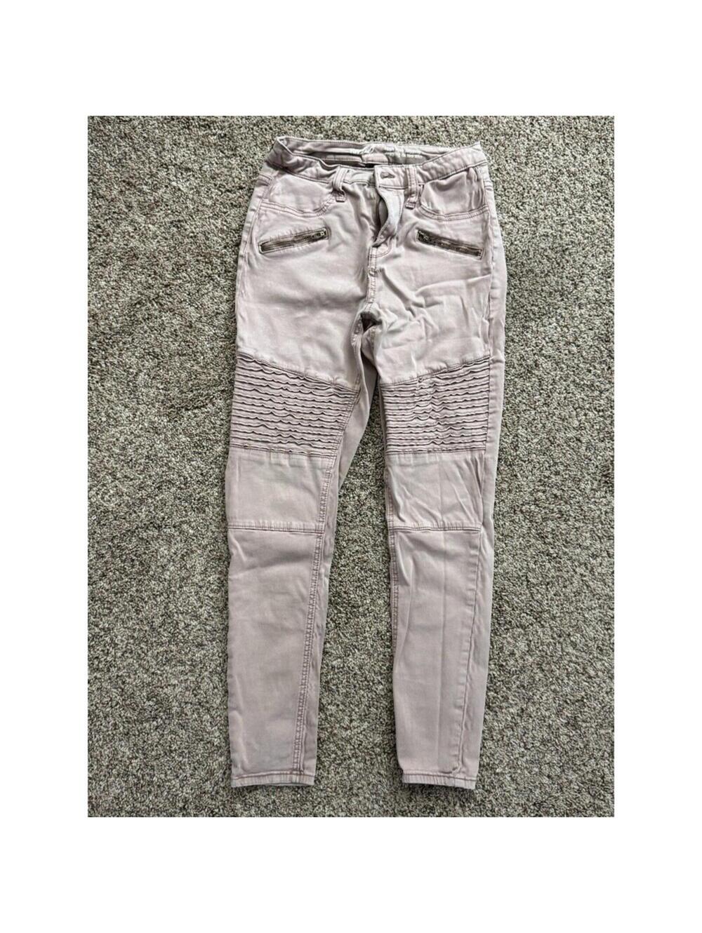 Light Pink Moto Jeans Mossimo